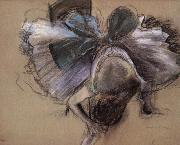 Edgar Degas, dancer wearing shoes